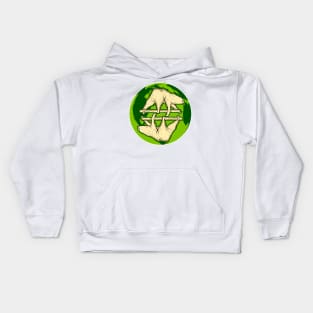 The sloth's green world and we need to preserve it Kids Hoodie